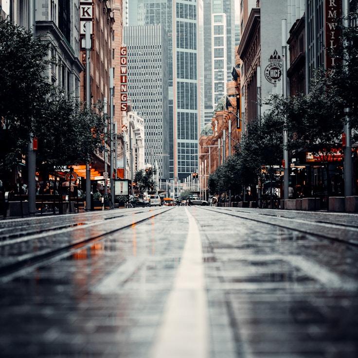 Sunset outdoors in Switzerland